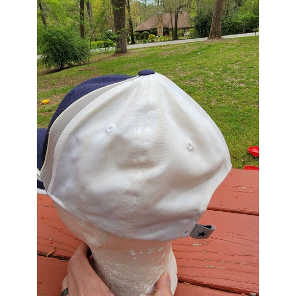 Vintage Dallas Cowboys Hat Football Back Adjustable Strap back Hook And Loop - Picture 7 of 11